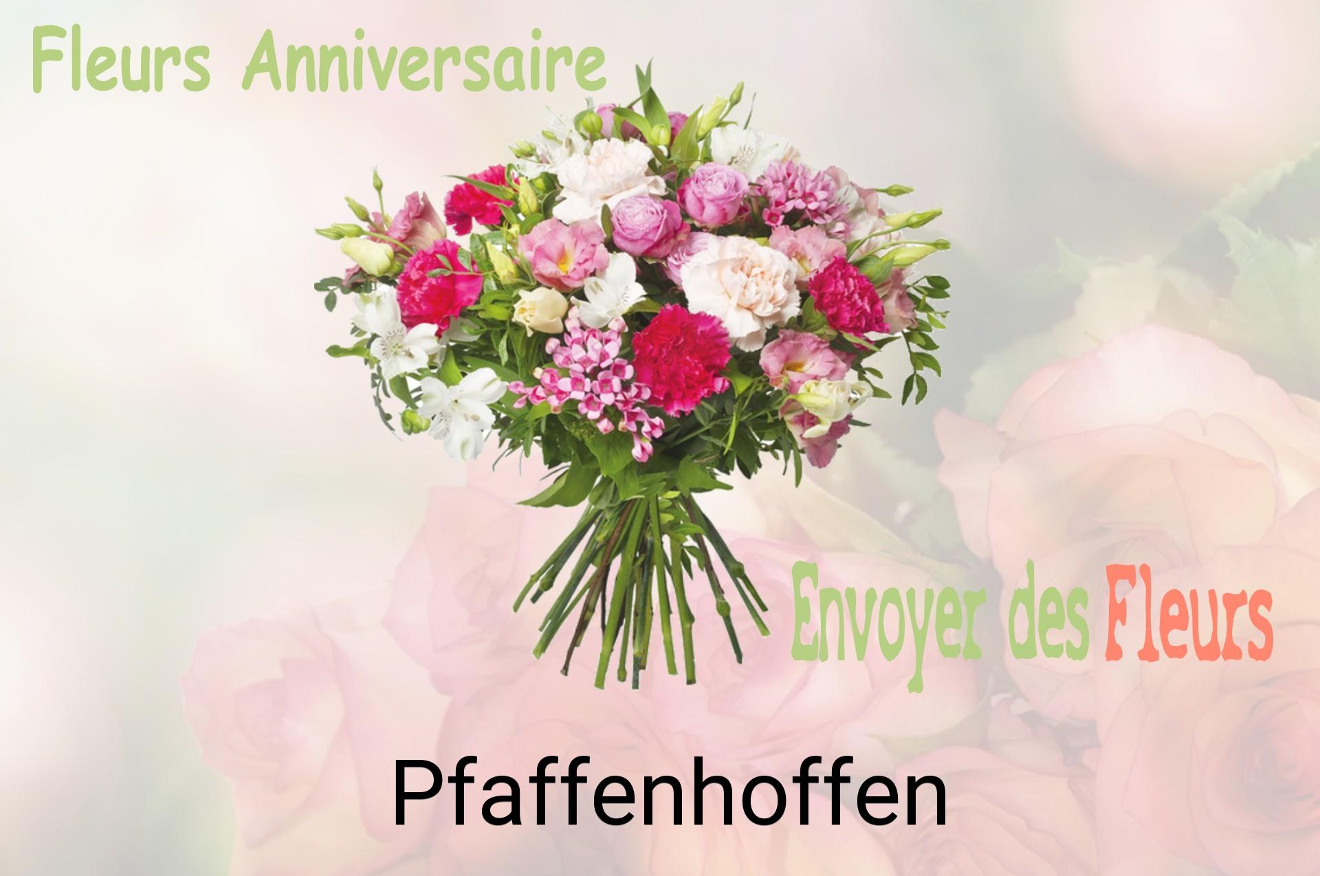 Bouquet de fleurs d’anniversaire livré à Pfaffenhoffen