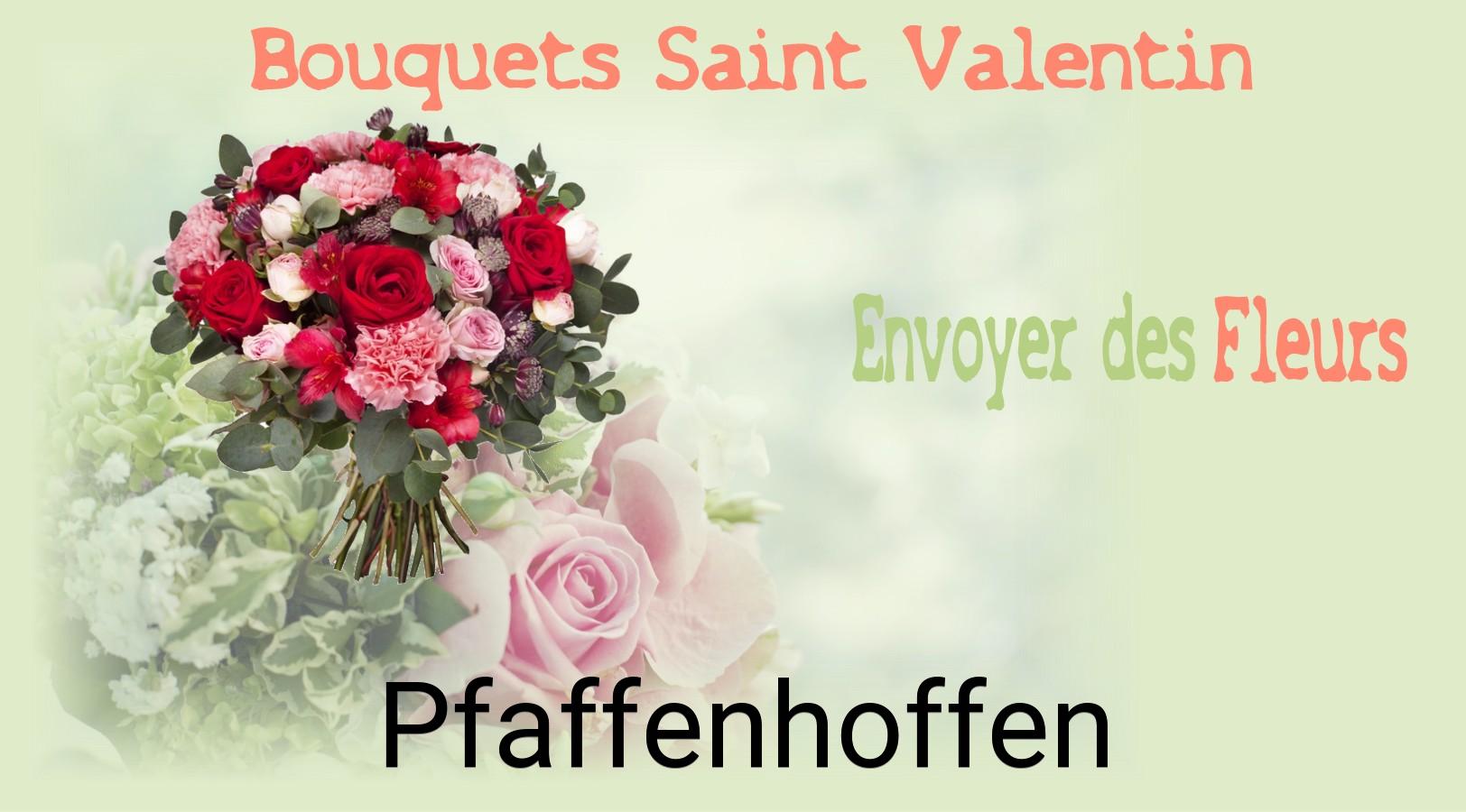 Roses de Saint-Valentin livrées à Pfaffenhoffen